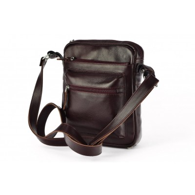 Classic leather shoulder bag. 52 BL-0-2BG