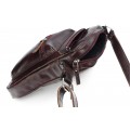 Classic leather shoulder bag. 52 BL-0-2BG