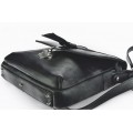 Classic leather shoulder bag. 53 BL-0-1BG