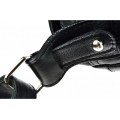 Classic leather shoulder bag. 53 BL-0-1BG