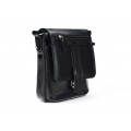 Classic leather shoulder bag. 53 BL-0-1BG