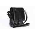 Classic leather shoulder bag. 53 BL-0-1BG