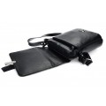 Classic leather shoulder bag. 53 BL-0-1BG