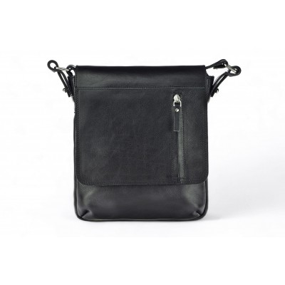 Classic leather shoulder bag. 54 BL-0-1BG