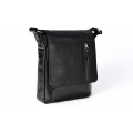 Classic leather shoulder bag. 54 BL-0-1BG