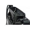 Classic leather shoulder bag. 54 BL-0-1BG