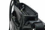 Classic leather shoulder bag. 54 BL-0-1BG