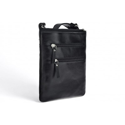 Classic leather shoulder bag. 57 BL-0-1BG