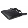 Classic leather shoulder bag. 57 BL-0-1BG