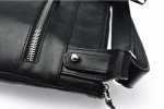 Classic leather shoulder bag. 57 BL-0-1BG_NIC