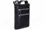 Classic leather shoulder bag. 57 BL-0-1BG_NIC