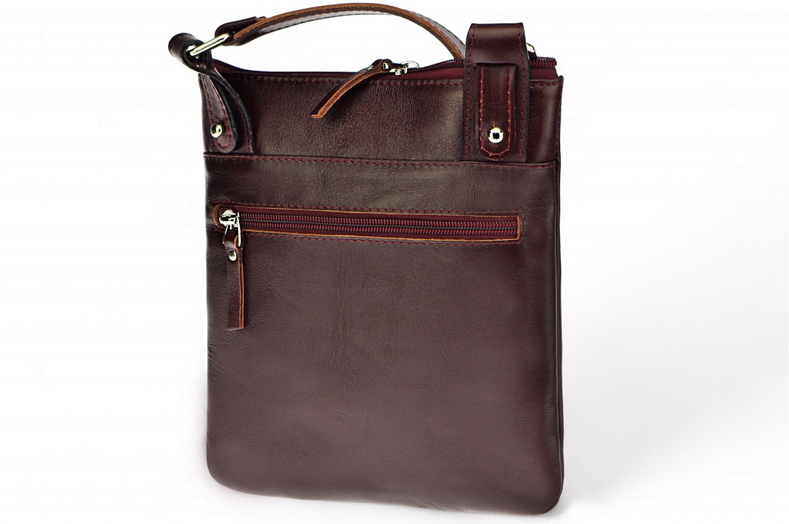 Classic leather shoulder bag. 57 BL-0-2BG