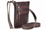 Classic leather shoulder bag. 57 BL-0-2BG