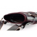 Classic leather shoulder bag. 57 BL-0-2BG