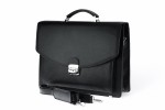 LEATHER BRIEFCASE Model A4 5 EL-4-1BR