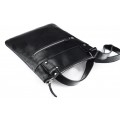 Classic leather shoulder bag. 61 BL-0-1BG_NIC