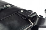 Classic leather shoulder bag. 61 BL-0-1BG_NIC