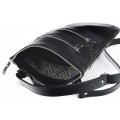 Classic leather shoulder bag. 61 BL-0-1BG_NIC