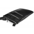 Classic leather shoulder bag. 61 BL-0-1BG_NIC