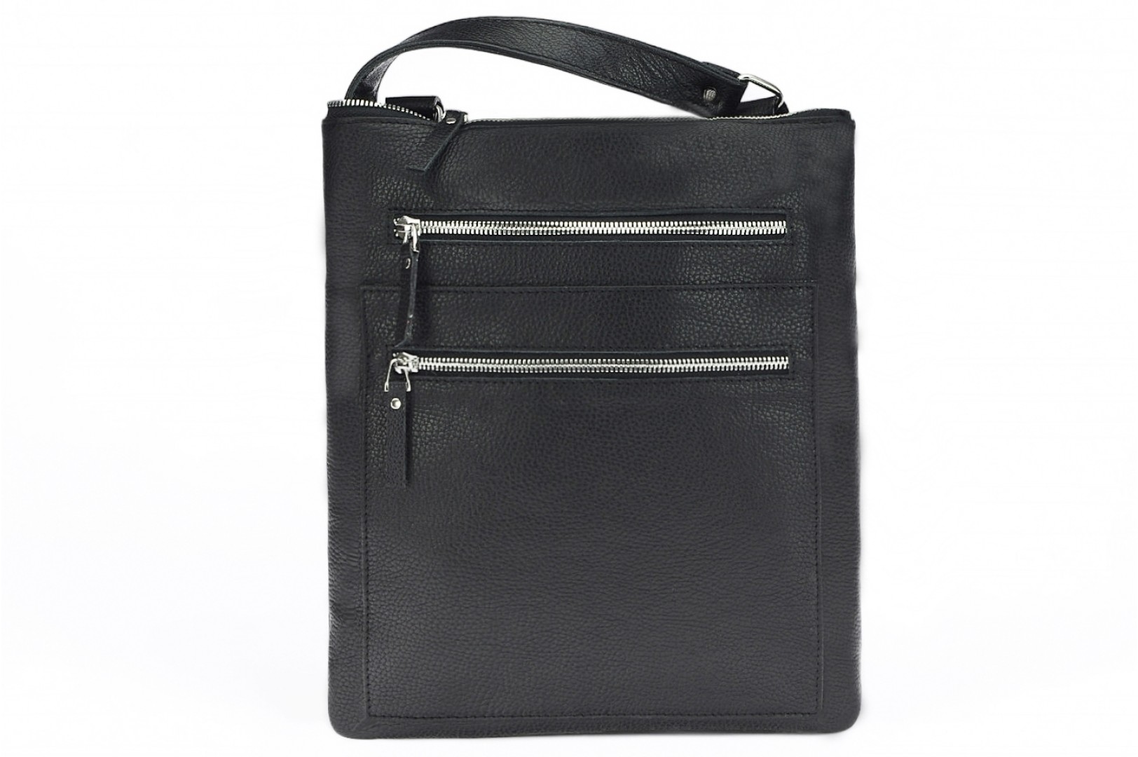 Classic leather shoulder bag. 61 EL-4-1BG_NIC