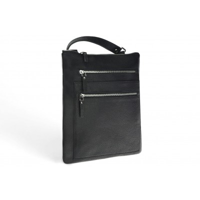 Classic leather shoulder bag. 61 EL-4-1BG_NIC