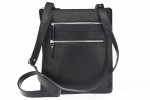 Classic leather shoulder bag. 61 EL-4-1BG_NIC