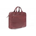 Leather satchel Model 63 EL-4-5BR
