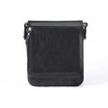 Classic leather shoulder bag. 64 BL-0-1BG