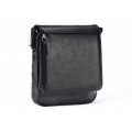 Classic leather shoulder bag. 64 BL-0-1BG