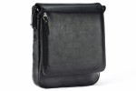 Classic leather shoulder bag. 64 BL-0-1BG