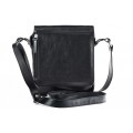 Classic leather shoulder bag. 64 BL-0-1BG