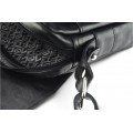 Classic leather shoulder bag. 64 BL-0-1BG