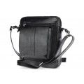 Classic leather shoulder bag. 651 BL-0-1BG