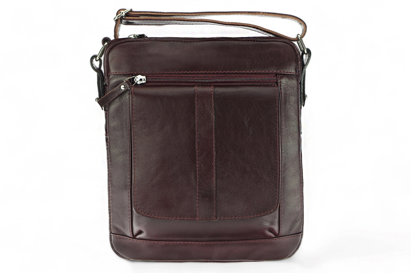   Classic leather shoulder bag. 651 BL-0-2BG