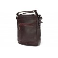 Classic leather shoulder bag. 651 BL-0-2BG