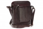   Classic leather shoulder bag. 651 BL-0-2BG