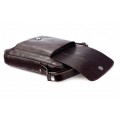 Classic leather shoulder bag. 651 BL-0-2BG