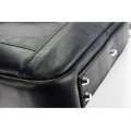 Classic leather shoulder bag. 65 BL-0-1BG_nic