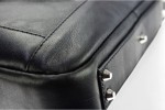 Classic leather shoulder bag. 65 BL-0-2BG