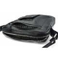 Classic leather shoulder bag. 65 BL-0-1BG_nic