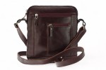 Classic leather shoulder bag. 65 BL-0-2BG