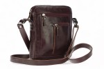 Classic leather shoulder bag. 65 BL-0-2BG