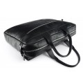 Leather briefcase bag A4 703 BL-0-1BR_NIC
