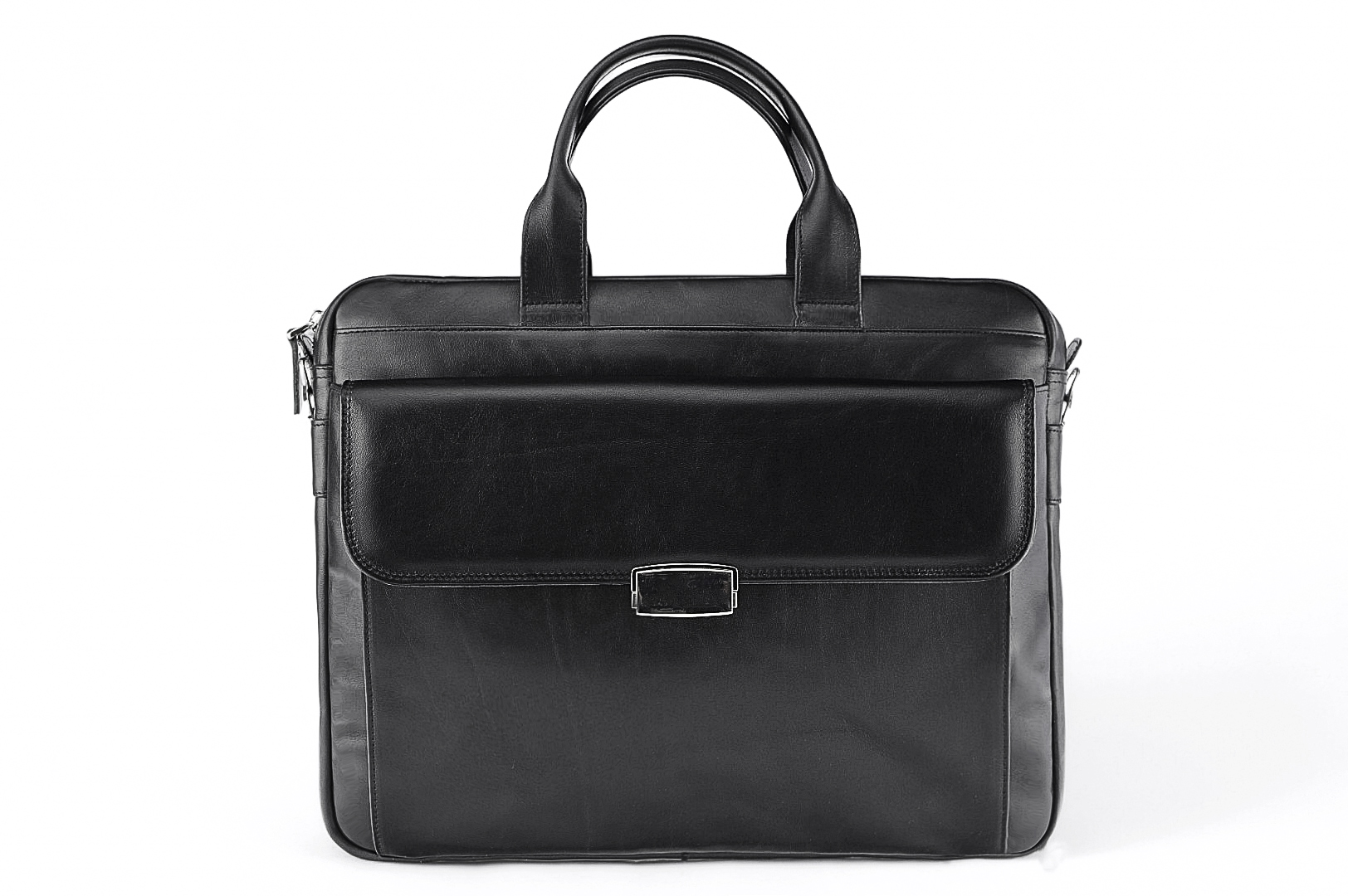 A4 Leather Portfolio-Bag 703 BL-0-1BR_NIC 