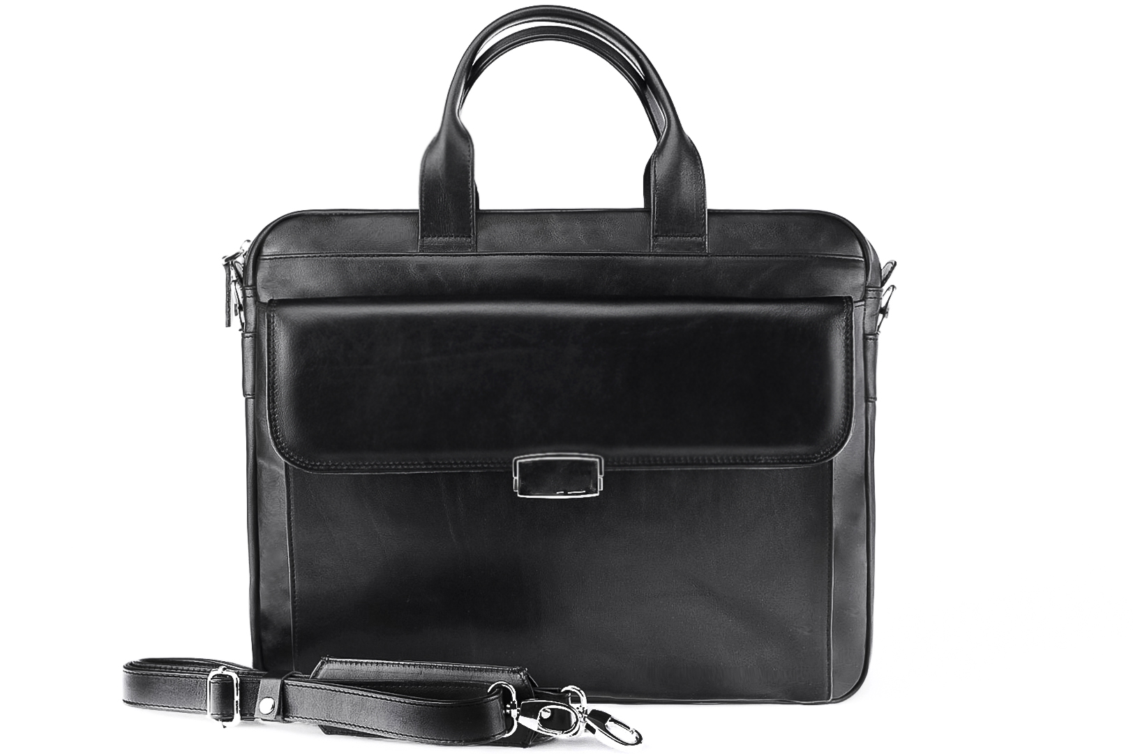 A4 Leather Portfolio-Bag 703 BL-0-1BR_NIC 