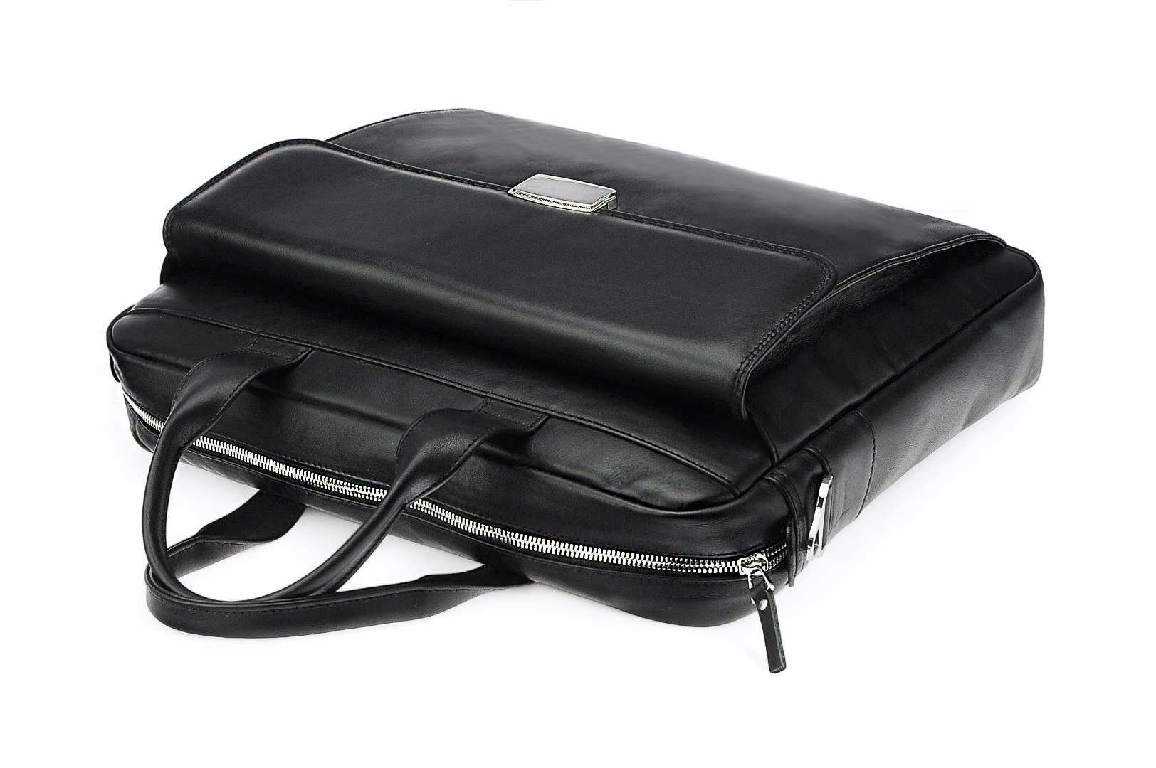 A4 Leather Portfolio-Bag 703 BL-0-1BR_NIC 