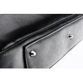 Leather briefcase bag A4 703 BL-0-1BR_NIC