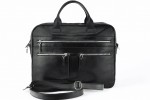 A4 Leather Portfolio-Bag  704 BL-0-1BR_NIC