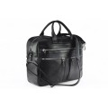 Leather briefcase bag A4 704 BL-0-1BR_NIC