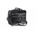 Leather briefcase bag A4 704 BL-0-1BR_NIC